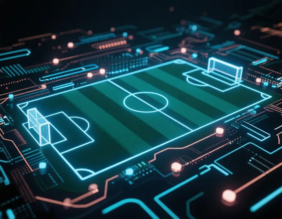 赛果与数据分析的可视化示意图